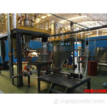 Jet Mill με Classifier Cylcone